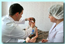 офтальмологическое детское отделение областной больницы